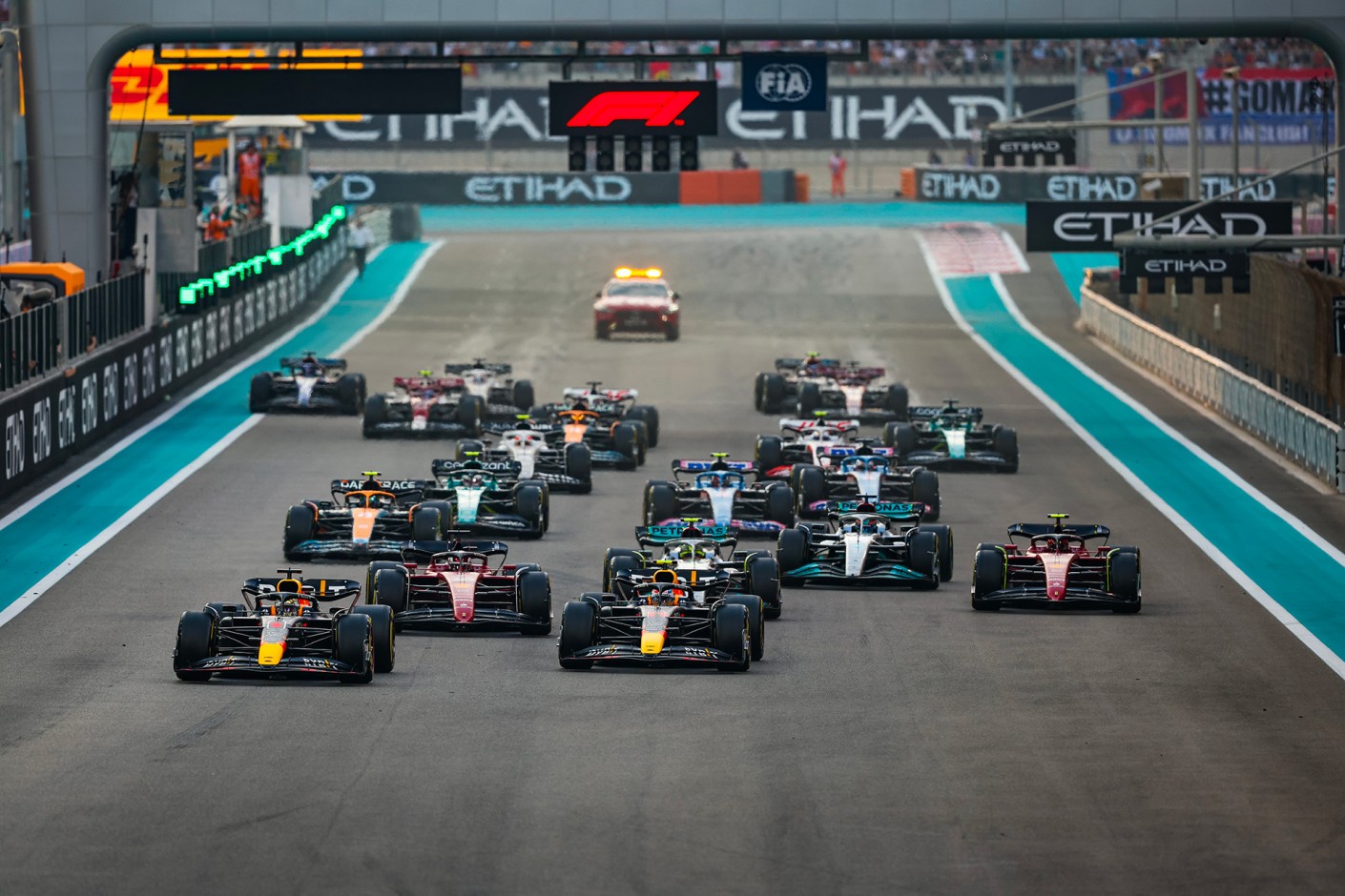 Photo Départ Grand Prix Abu Dhabi